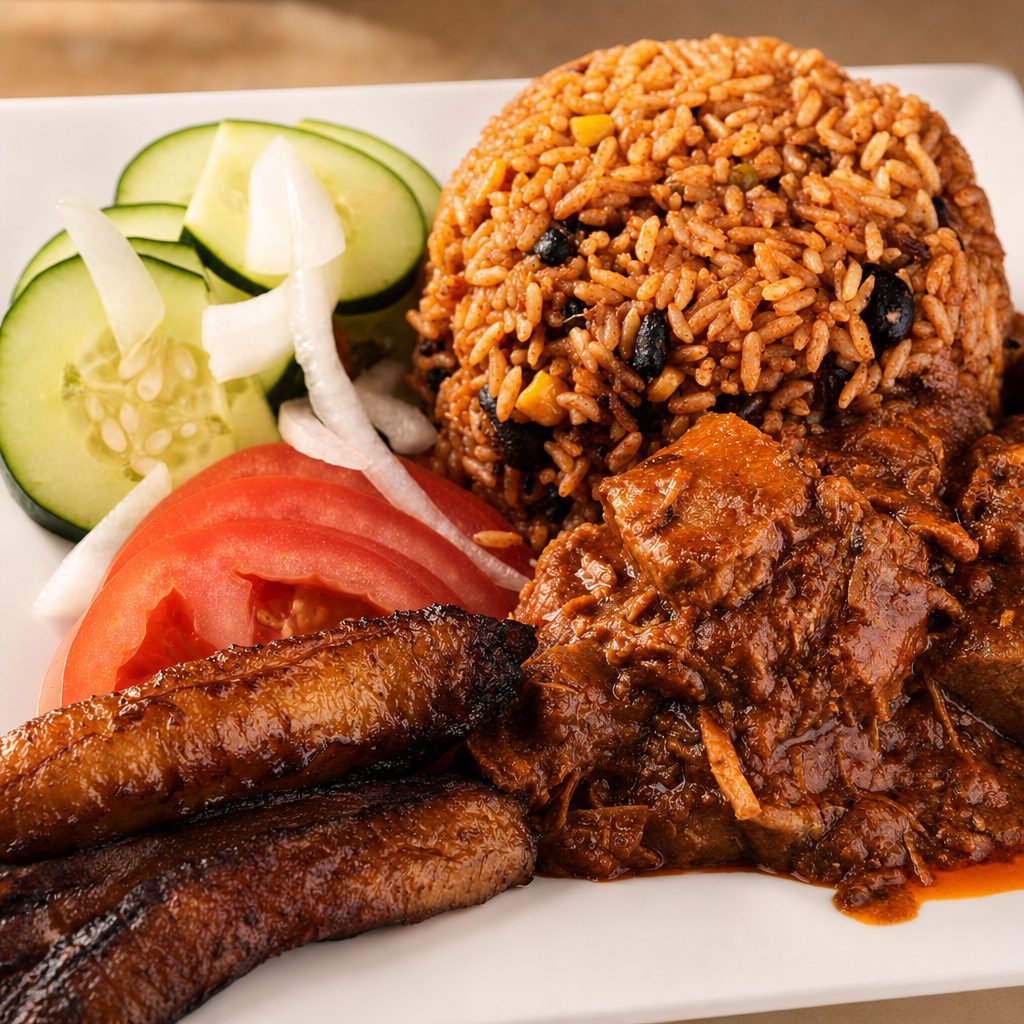 Jollof Rice.