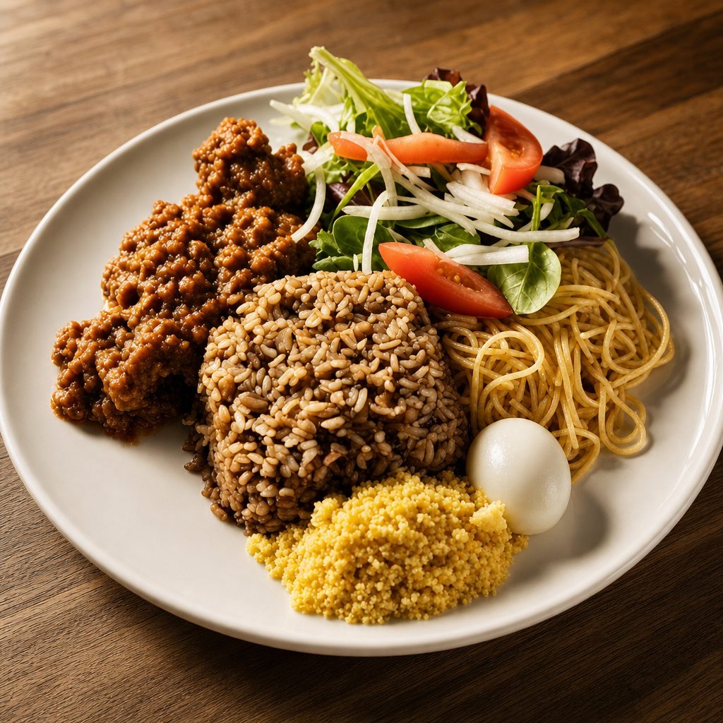 Waakye.