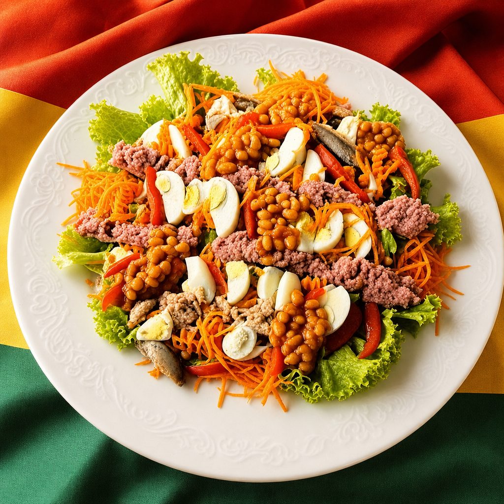 Assorted Salad from Ghana.